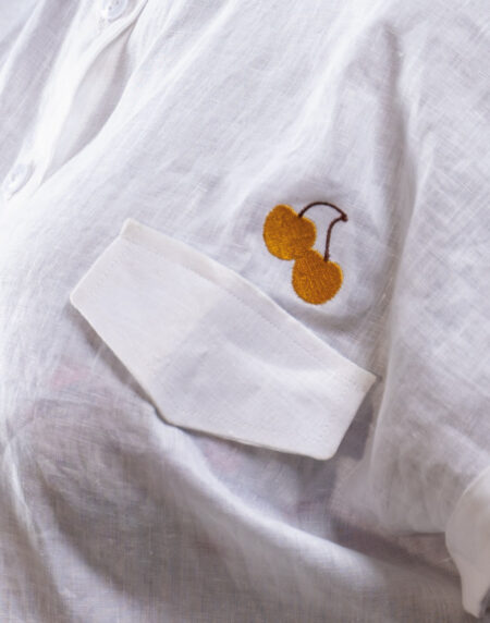 ENSEMBLE FEMME EN LIN IMPRIMÉ – Image 3